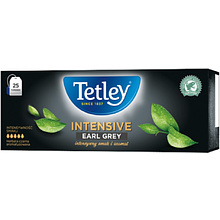 Чай "Tetley" Intensive Earl Grey, 25 пакетиков x2 г, черный