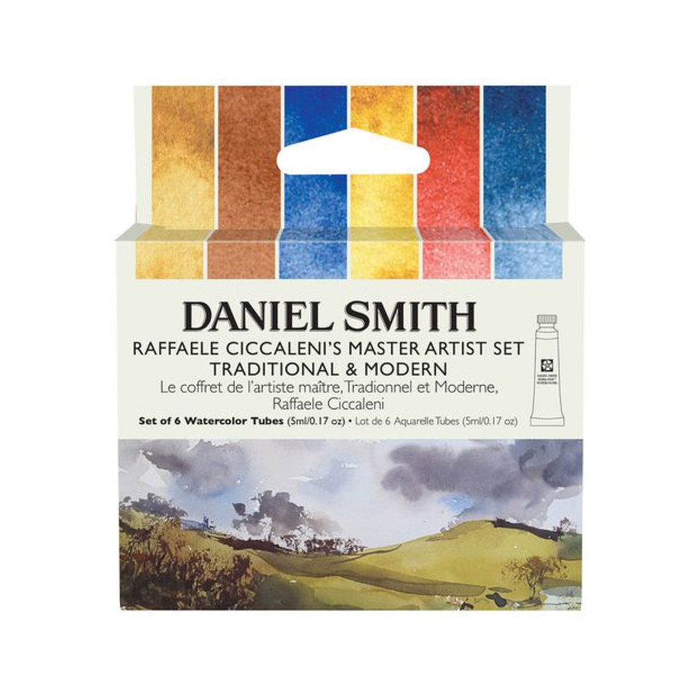 Краски акварельные Daniel Smith "Raffaele Ciccaleni's Master Artist Set "Traditional & Modern", 6 цветов, тубы