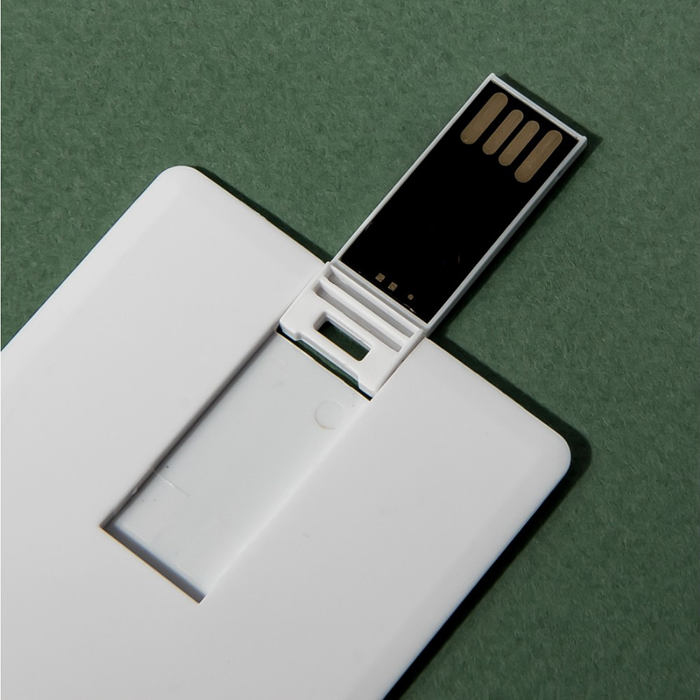 USB Flash накопитель 2.0 "Card", 8 Gb, белый - 6