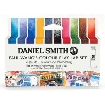 Краски акварельные Daniel Smith "Paul Wang's "Colour Play Lab" Set", 10 цветов, тубы