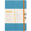 Еженедельник недатированный Clairefontaine Rhodia "Rhodiarama Perpetual", 148x210 мм, 128 страниц, бирюзовый - 2