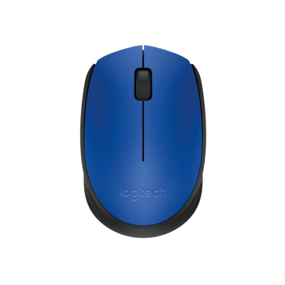 Мышь Logitech "Mouse M171", беспроводная, 1000 dpi, 3 кнопки, синий