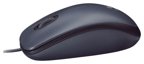 Мышь Logitech "Mouse M90", проводная, 1000  dpi, 3 кнопки, черный